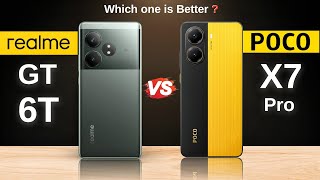 Realme GT 6T vs POCO X7 Pro : Full Comparison⚡Which One Is Better?