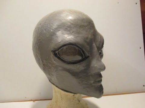 How to: Make a Gray Alien Mask How to: Make a Gray Alien Mask