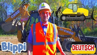 Blippi Deutsch - Blippi besucht eine Baustelle | Abenteuer und Videos für Kinder