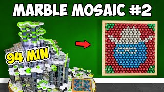 Pixel Art Marble Machine - Masked Marble Mosaic