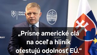 Robert Fico: PSáci, cez Ukrajinu netečie na Slovensku ani kvapka plynu.