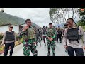 patroli dialogis mobile dan jalan kaki aparat tni polri di kab. puncak jaya jelang putusan mk.