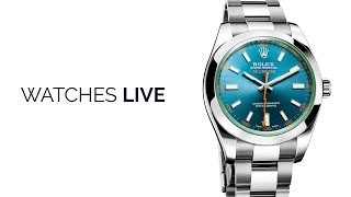 Watches Live: ALL Steel Watches: Audemars Piguet; Patek Philippe, Vacheron Constantin, Rolex, Seiko