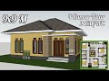 Desain Rumah 9x9 Meter 4 Kamar Tidur 2 Kamar Mandi