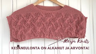 Meiju Knits: Kesäneulontaa ja ARVONTA! (helmikuu 2024)