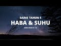 Sains Tahun 5 - Haba & Suhu