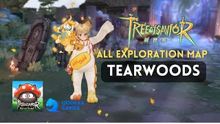 Tree of Savior Neverland || Exploration Map - Tearwoods