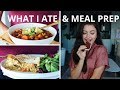 WHAT I ATE TODAY | VEGAN MEAL PREP