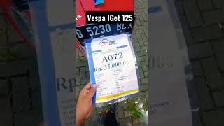 HARGA BUKA LELANG VESPA Iget 125 2021