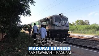 Tiruppachetti Rameswaram Madurai Express Arrival and Departure  | Train Numbers 06652 06651