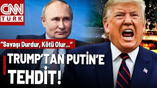 Trump Putin'e Karşı Gözünü Kararttı! ABD'nin Rusya'ya Yaptırımları Ne Olur?