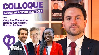 ⚠️ La guerre contemporaine nous échappe ! | Colloque avec Jean-Luc Mélenchon et @Bastien_Lachaud​