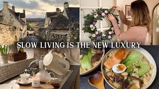 9 Luxuries of Slow Living That Changed My Life Forever | Cosy English Countryside Silent Vlog