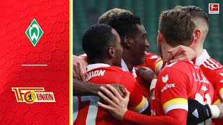 1. FC Union Berlin: Sheraldo Becker trifft gegen Bremen SVWFCU