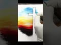 Holy Cross Acrylic Painting Tutorial #shorts