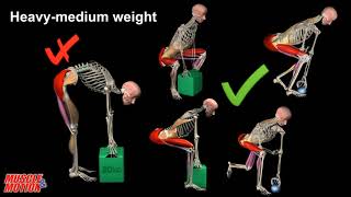 How To Lift Heavy Weight Safely