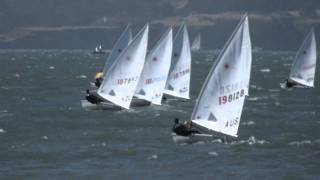 2011 LASER WORLDS-- RADIAL MASTERS FLEET STARTING LAST RACE OF REGATTA