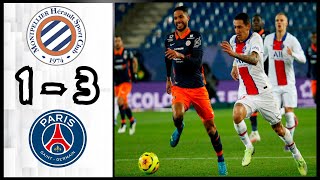 Montpellier 1 - 3 Paris Saint-Germain | Résumé et Buts | Ligue 1