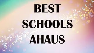 Schools around Ahaus, Germany