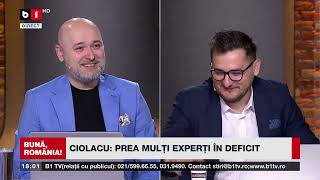 BUNĂ, ROMÂNIA! CIOLACU: PREA MULȚI EXPERȚI ÎN DEFICIT / CÂCIU, EXPLICAȚII DESPRE VILĂ. P1/2