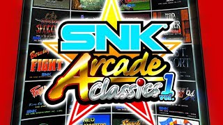 SNK Arcade Classics Vol. 1 (2008) Live Stream PS2