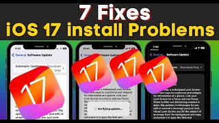 Fix iOS 17.4.1 unable to install Stuck Verifying Update