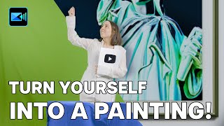 Best GREEN SCREEN Effects: Turn Yourself into a Painting | PowerDirector