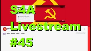 S4A Livestream #45: #MahsaAmini; PatSocs Are LaRouche: In \u0026 Against the Left; CPUSA/Joe Sims; \u0026 More