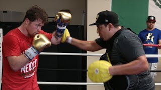 CANELO WORKING ON DEFENSE & GAME PLAN TO BEAT GENNADY GOLOVKIN IN REMATCH FIGHT