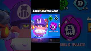 NEW DARRYL HYPERCHARGE IS OP | SNEAK PEEK #shorts #brawlstars