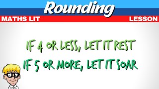 Rounding Maths Lit | No decimals