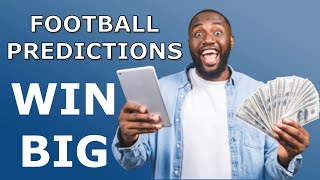 FREE FOOTBALL BETTING TIPS FOR TODAY [ FREE SOCCER PREDICIONS ]