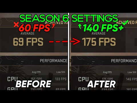 Maximize FPS: BEST PC Settings for Warzone 2.0 Season 6! (Optimize FPS & Visibility)