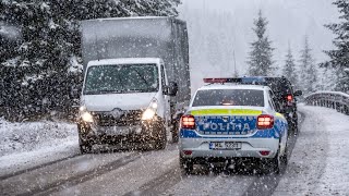 Megérkezett a hó Csíkszékre, okozott is némi fennakadást