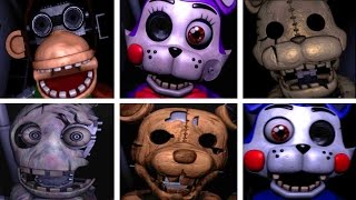 Five Nights at Candy's 2 ALL JUMPSCARES