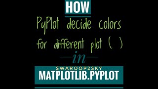 How Python plot two graphs with different colors. || Swaroop2sky || Playing with Matplotlib