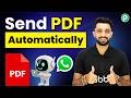 How to Send WhatsApp Messages with PDF Automatically
