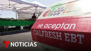Calfresh ofrece hasta 835 dólares para comprar alimentos | Noticias Telemundo