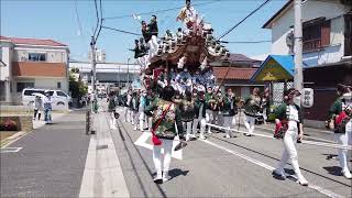 Danjiri Matsuri(Festival) in Higashinada, Kobe, Japan in 2022 (Sumiyoshi Goden District)