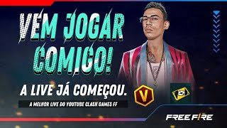 FREE FIRE AO VIVO X TREINO SALINHA DE 4V4 X1 DOS CRIAS CS RANK MOBILE VS EMULADOR É O CLASH BENÇA