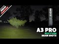 RovyVon Aurora A3 Pro Beamshots ( 500 Lumens, 5000k Neutral White, 7075 AL Body)