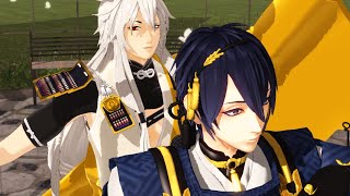 【刀剣乱舞MMD】三日月さん・小狐さんで【レゾンデイトル・カレイドスコウプ】