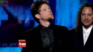 Jason Newsted's Acceptance Speech (Rock & Roll Hall of Fame induction 2009) [HD]
