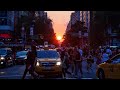 NYC LIVE: Manhattanhenge New York City Most Beautiful Sunset May 30, 2022