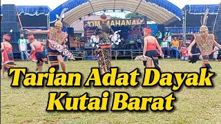 Tarian Perang Adat Dayak | Kutai Barat | Bahau | Kenyah | Musik Dayak