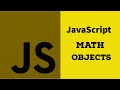 #23 How to use the JS Math object | JavaScript Full Tutorial
