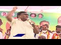 babu mohan speech at bjp mudiraj community meeting jammikunta v6 news