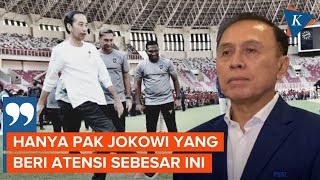 Ketum PSSI Apresiasi Perhatian Jokowi untuk Sepak Bola Indonesia