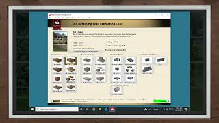 Allan Block Estimating Tool - for Large Commercial Retaining Walls Projects