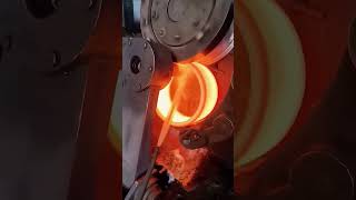 Red-Hot Ring Forging Process 🔥 | Industrial Marvel